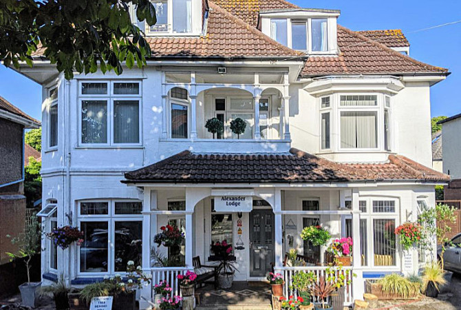 B&B Pension Alexia bei Bournemouth