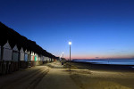 Strand am Ende der Straße
