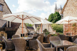 Pub Castle Cotswolds CastleCombe Restaurant Terrasse