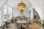Restaurant mit Meerblick
