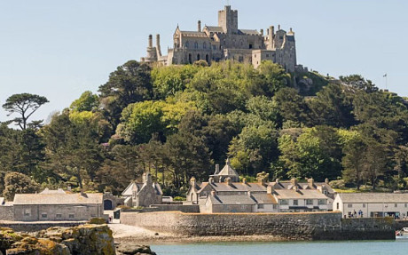 Hotel StMichaelsMount Urlaub Cornwall Reise direkt an Gezeiteninsel