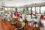 Restaurant mit Meerblick