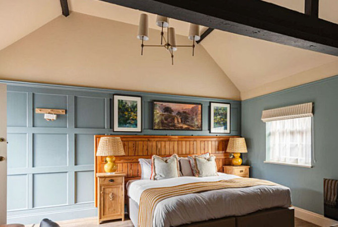 Pub Huntsman NewForest Urlaub Suedengland Reise Doppelzimmer Nebengebaeude