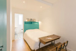 Studio Matthieu Paris Reise Doppelbett