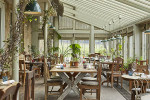 Pig Hotel Bath Urlaub Suedengland Reise Restaurant Wintergarten