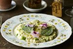 Hotel Pig Canterbury Urlaub Suedostengland Reise Restaurant Risotto