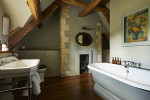 Hotel Pig Cotswolds Reise Urlaub Geraeumiges Comfy Luxus Doppelzimmer Bad