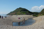 Hotel Pig Devon Urlaub JurassicCoast Reise Branscombe beach