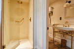 Hotel Pig Devon Urlaub JurassicCoast Reise Comfy Doppelzimmer Bad