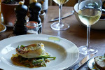 Hotel Pig Devon Urlaub JurassicCoast Reise Restaurant Dinner Fisch