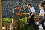 Hotel Pig HarlynBay Urlaub Cornwall Reise Restaurant Garten