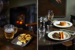 Pig Pub Village Urlaub Cotswolds Reise Restaurant Dinner