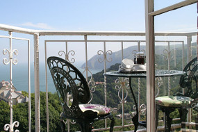 Aussicht von B&B Robin in Lynton, Exmoor