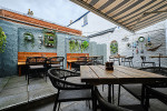 Pub Seagate Urlaub Devon Reise Restaurant Innenhof
