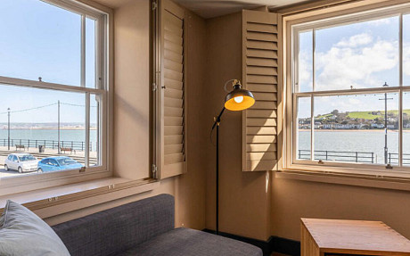 Pub Seagate Urlaub Devon Reise Zimmer Flussblick