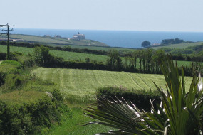 Aussicht Grundstück