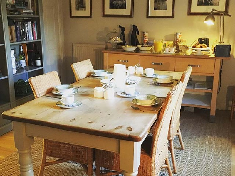 Frühstück im Bed & Breakfast Ellen, nahe Cotswolds