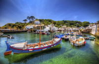 Cornwall Urlaub im Ferienhaus an Südküste Cornwalls - Fischerort Polperro 