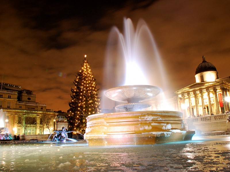 Weihnachten Christmas Shopping in London