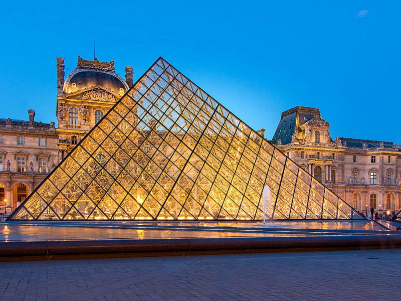 Der Louvre - DaVinci Code Paris Drehorte