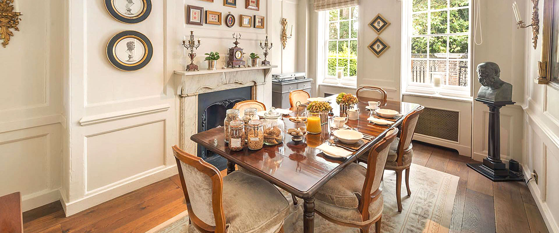 Frühstück im B&B Anne P London