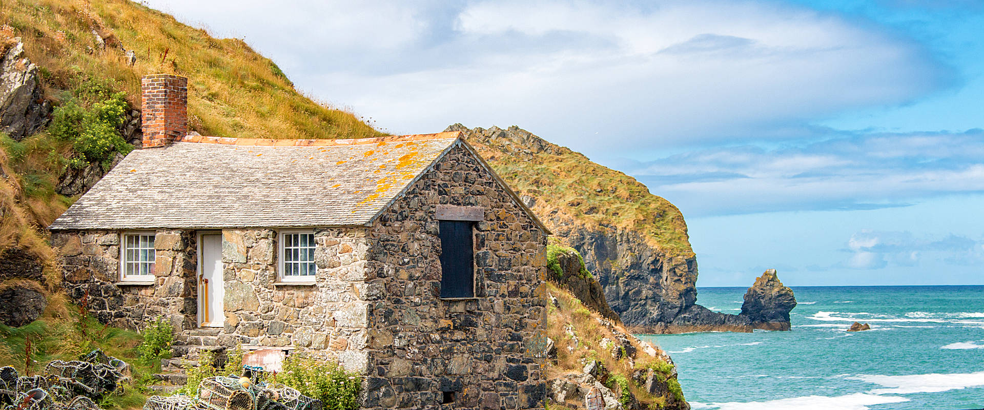 Urlaub im Ferienhaus am Meer, Mullion Cove, Cornwall