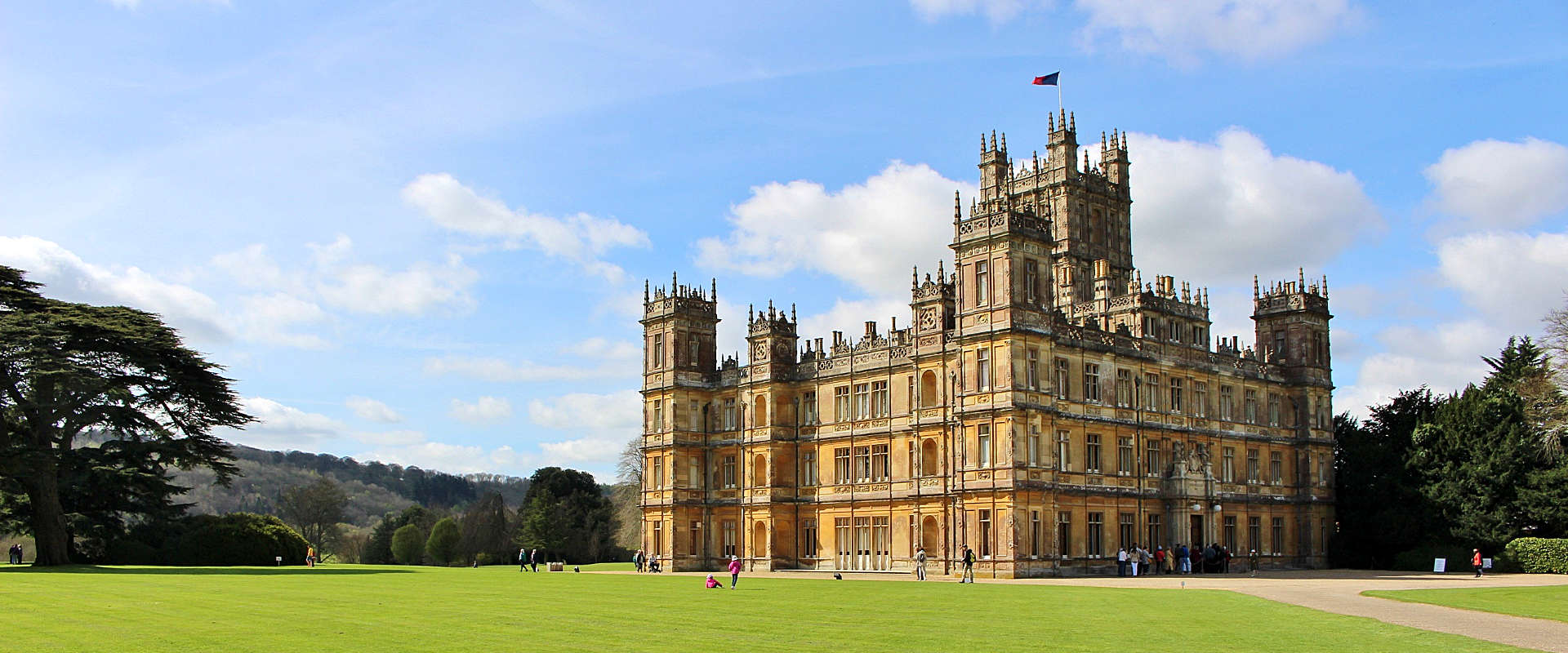 Highclere Castle - Drehort von Downton Abbey