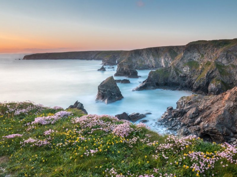 Bedruthan Steps, Nordküste Cornwall Urlaub