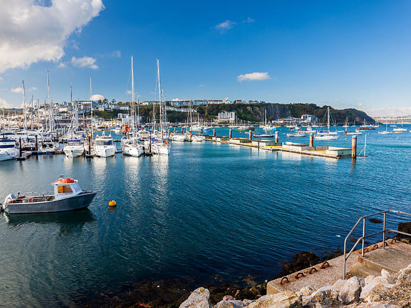 Brixham Hafen - Urlaub Devon, Küsten Reise