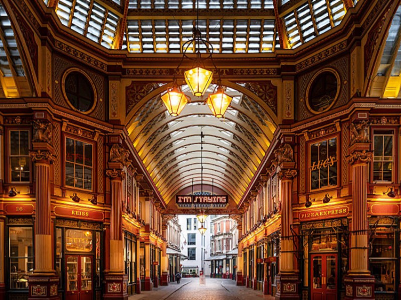 Harry Potter Walk Leadenhall Market - Londonreise mit Kindern