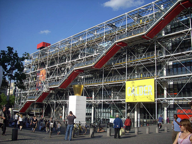 Besuchen Sie das Museum Centre Pomidou in Paris