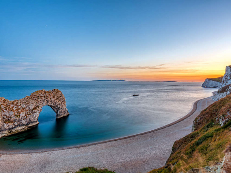 Durdle Door, Jurassic Coast - Südengland Urlaub Reise