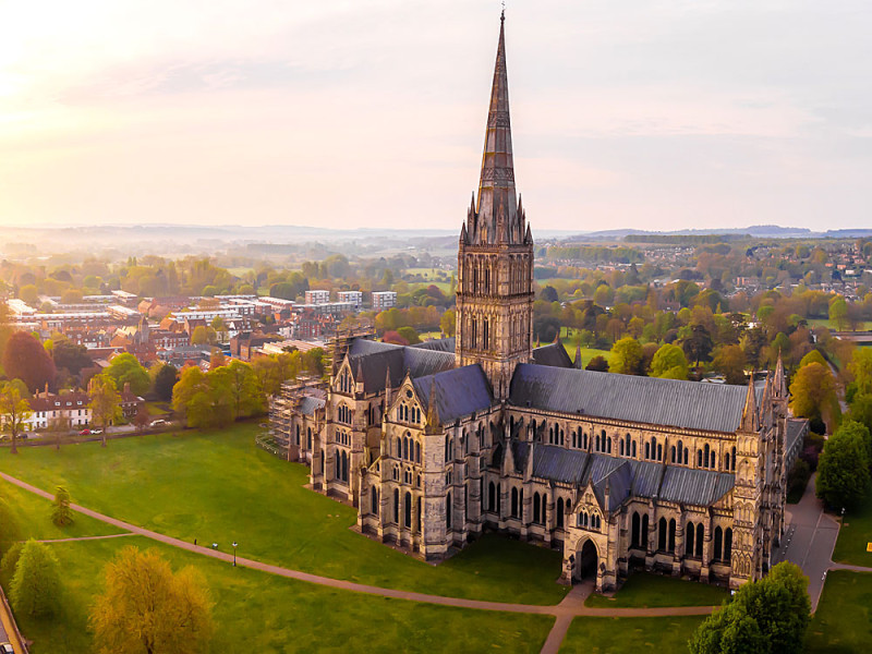 Katehdrale Salisbury, Ausflug - Südengland Urlaub